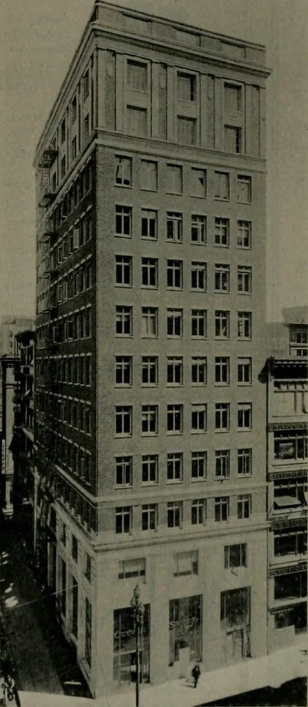 An illustration from The Architect & engineer of California and the Pacific Coast, 1905, leaf 34