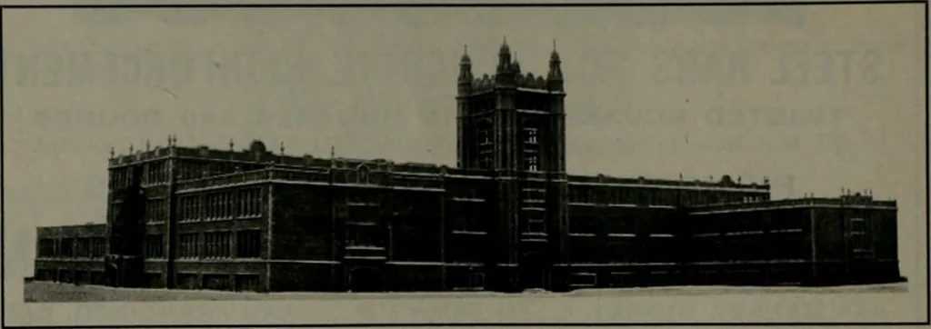 An illustration from The Architect & engineer of California and the Pacific Coast, 1905, leaf 341