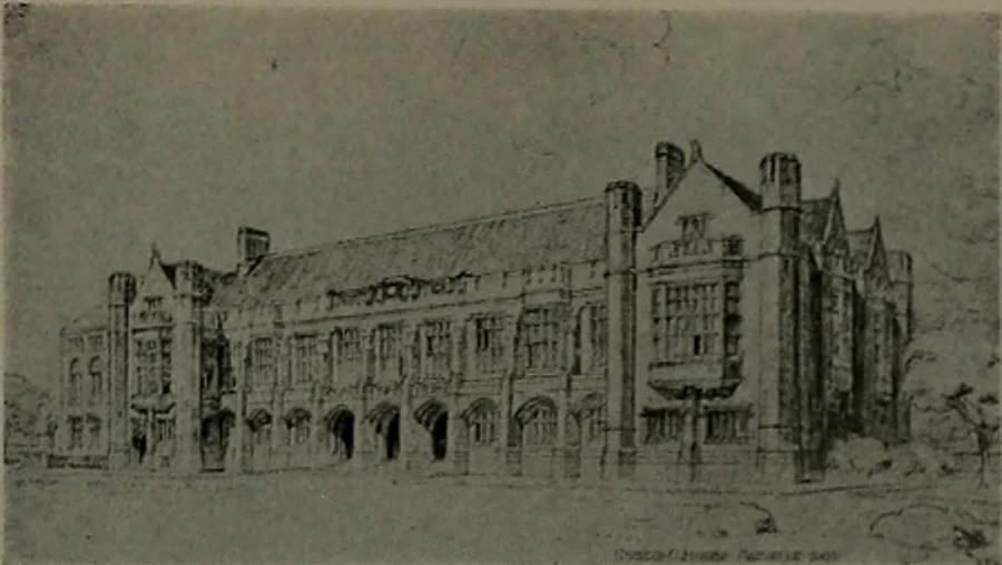 An illustration from The Architect & engineer of California and the Pacific Coast, 1905, leaf 358