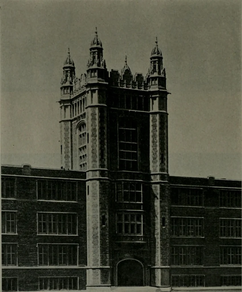 An illustration from The Architect & engineer of California and the Pacific Coast, 1905, leaf 385
