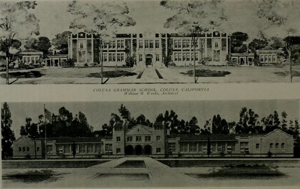 An illustration from The Architect & engineer of California and the Pacific Coast, 1905, leaf 393
