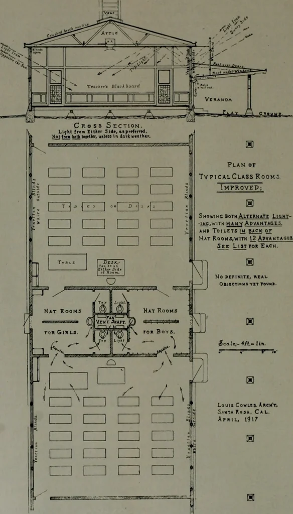 An illustration from The Architect & engineer of California and the Pacific Coast, 1905, leaf 395