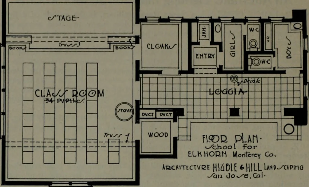 An illustration from The Architect & engineer of California and the Pacific Coast, 1905, leaf 397