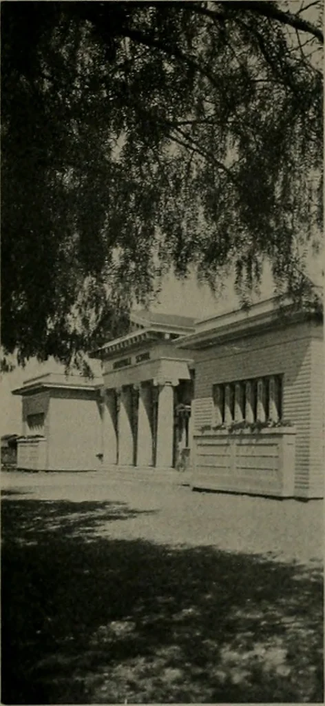 An illustration from The Architect & engineer of California and the Pacific Coast, 1905, leaf 398