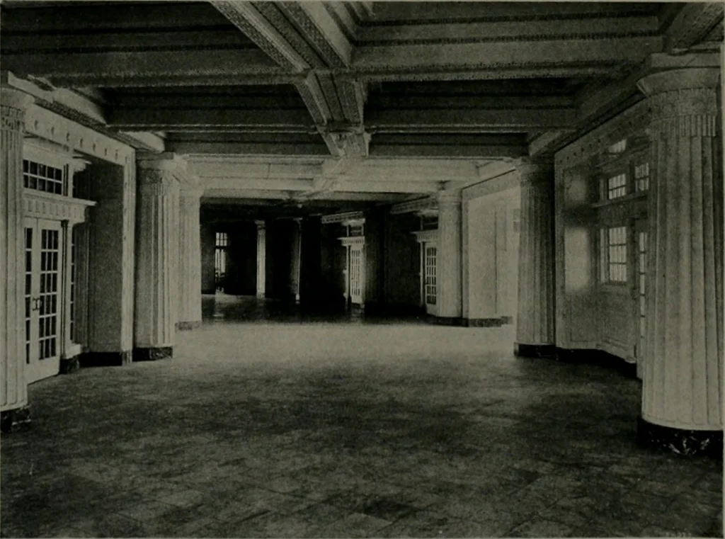An illustration from The Architect & engineer of California and the Pacific Coast, 1905, leaf 403