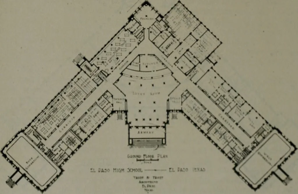 An illustration from The Architect & engineer of California and the Pacific Coast, 1905, leaf 404