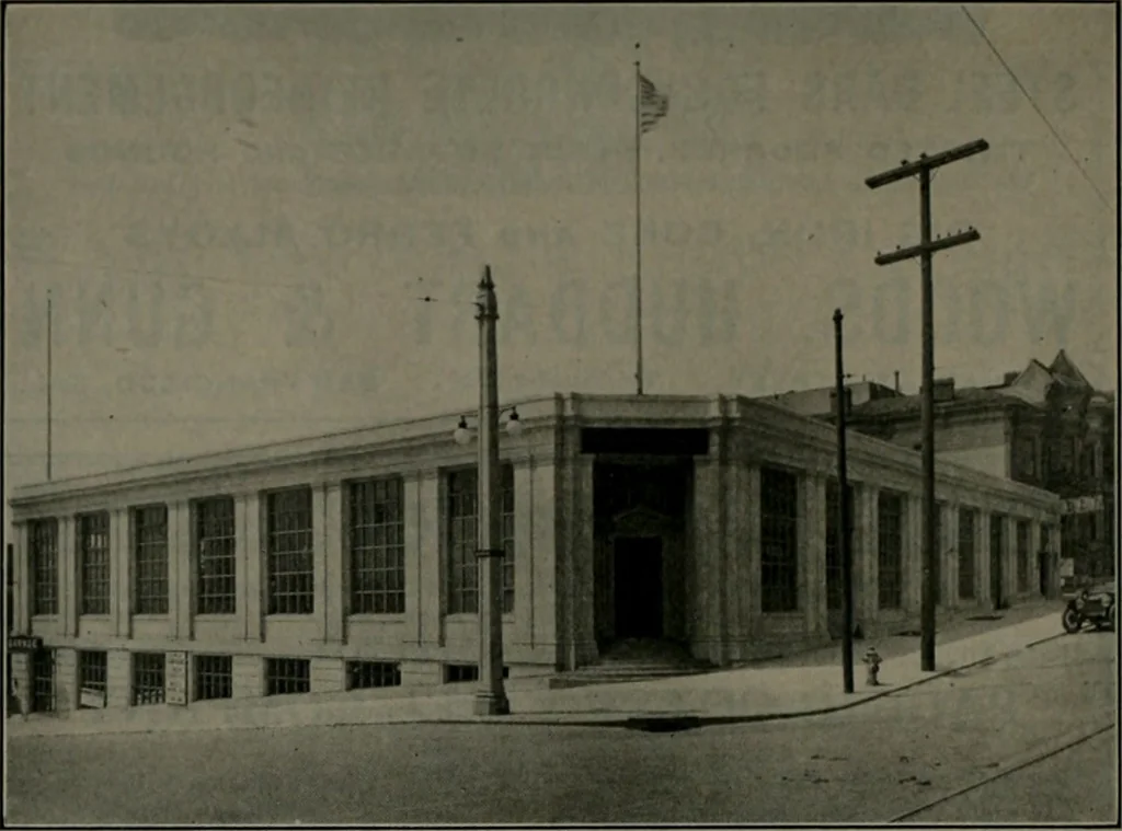 An illustration from The Architect & engineer of California and the Pacific Coast, 1905, leaf 501