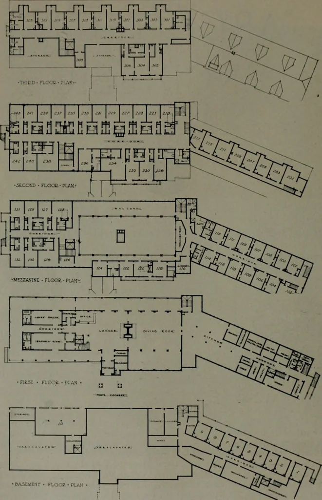 An illustration from The Architect & engineer of California and the Pacific Coast, 1905, leaf 513