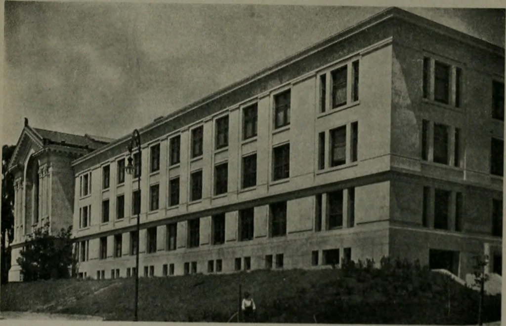 An illustration from The Architect & engineer of California and the Pacific Coast, 1905, leaf 52