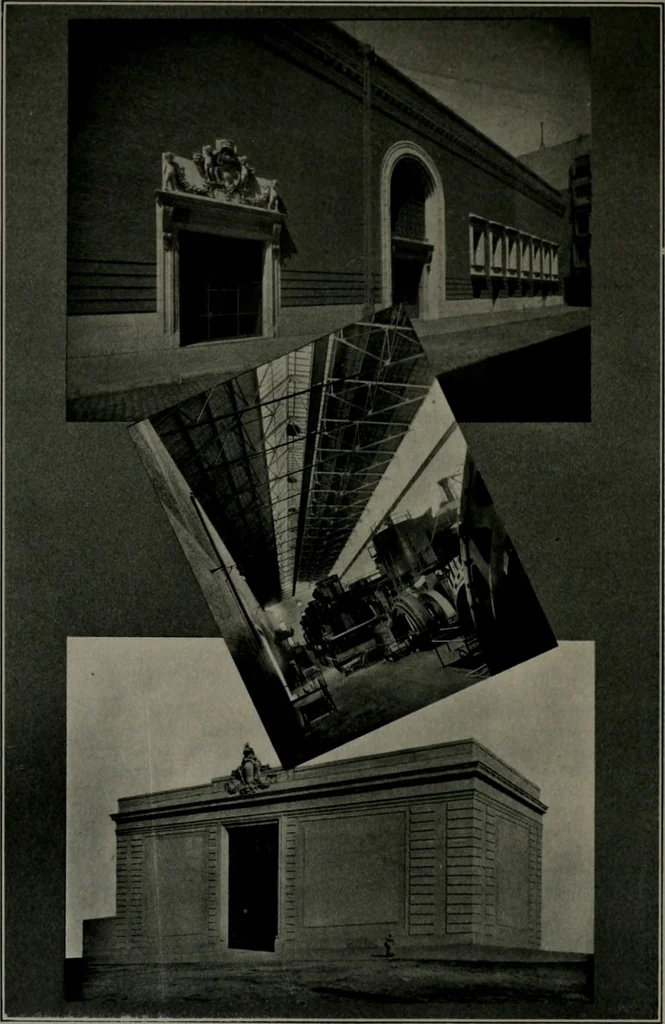 An illustration from The Architect & engineer of California and the Pacific Coast, 1905, leaf 527