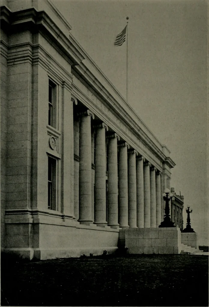 An illustration from The Architect & engineer of California and the Pacific Coast, 1905, leaf 529
