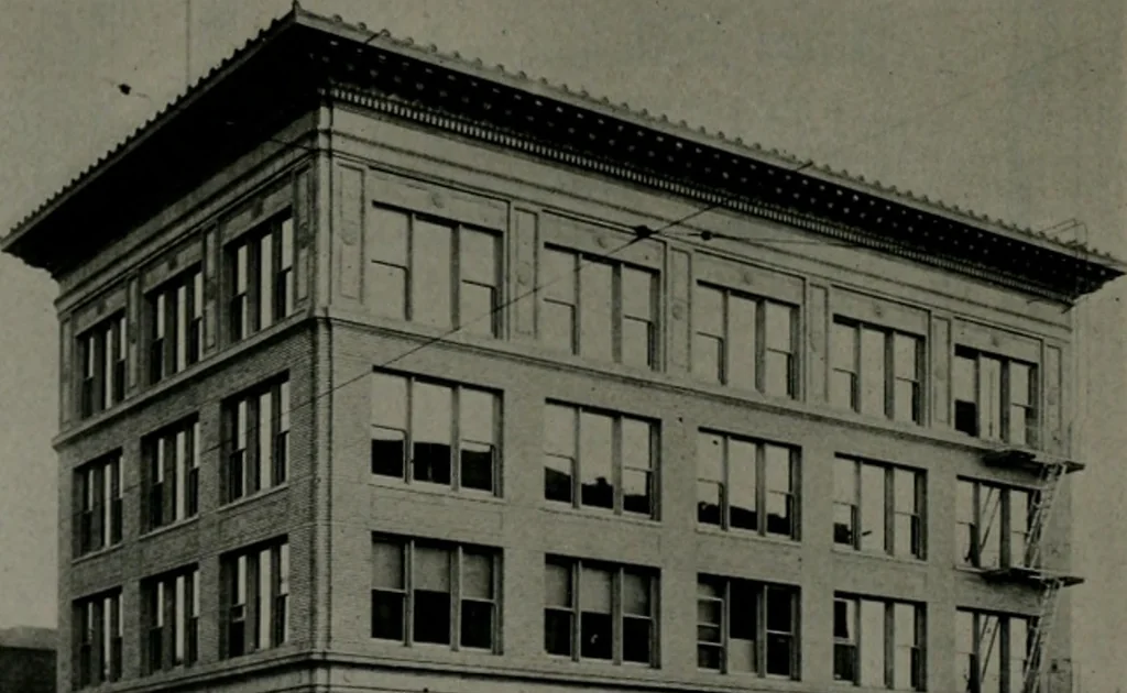 An illustration from The Architect & engineer of California and the Pacific Coast, 1905, leaf 535