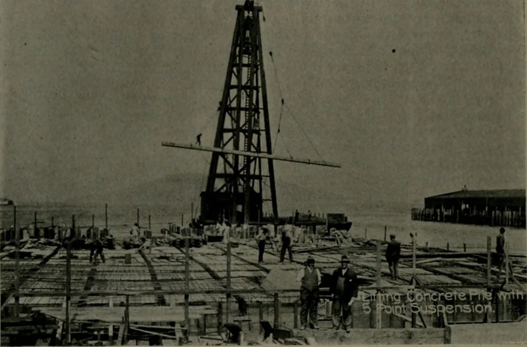 An illustration from The Architect & engineer of California and the Pacific Coast, 1905, leaf 545