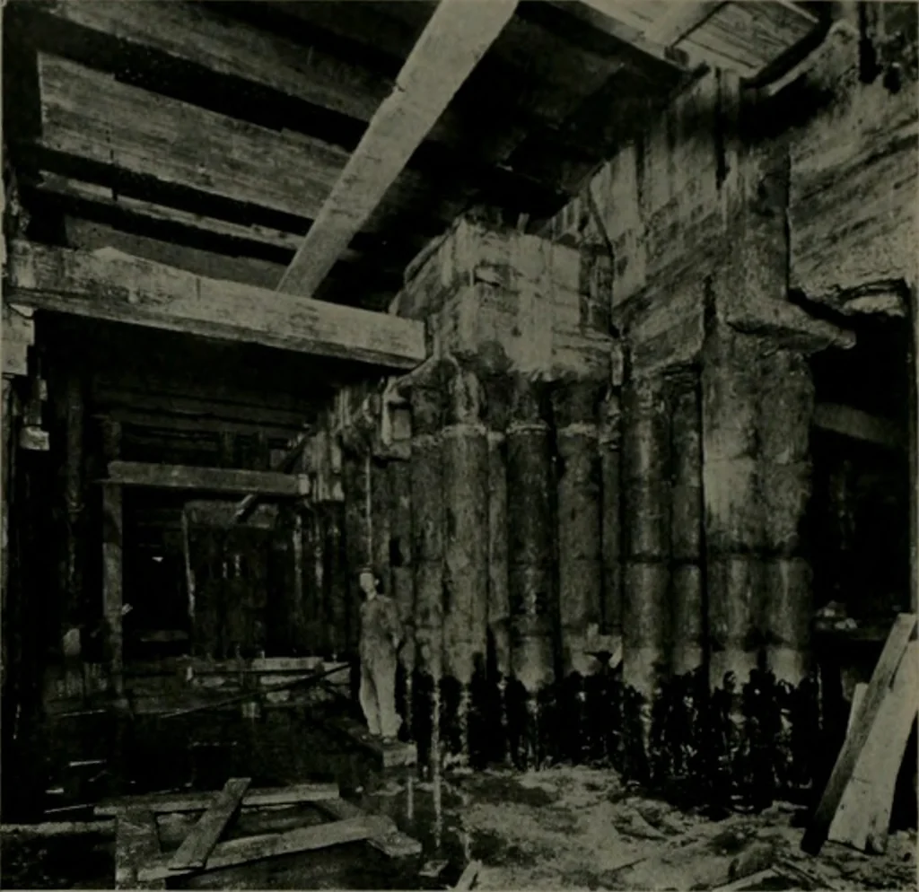 An illustration from The Architect & engineer of California and the Pacific Coast, 1905, leaf 553