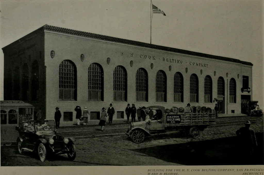 An illustration from The Architect & engineer of California and the Pacific Coast, 1905, leaf 575