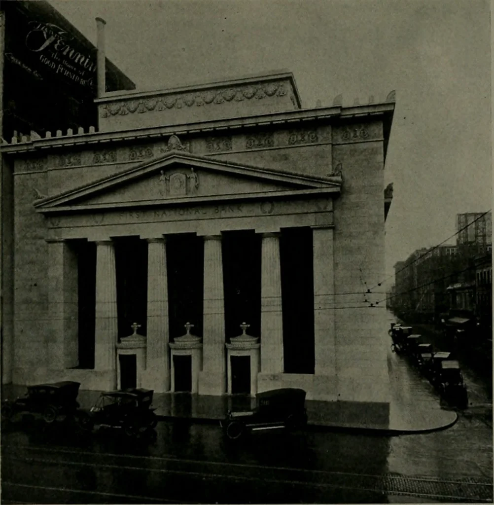 An illustration from The Architect & engineer of California and the Pacific Coast, 1905, leaf 598
