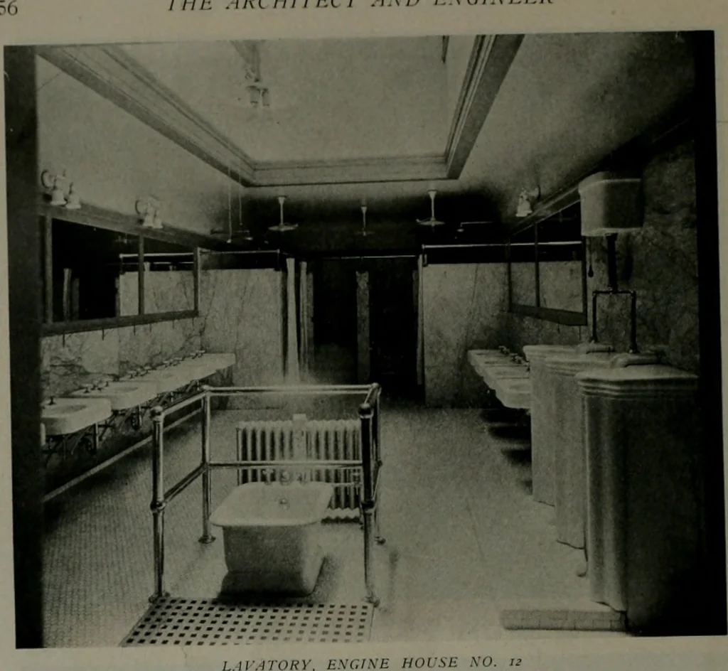 An illustration from The Architect & engineer of California and the Pacific Coast, 1905, leaf 61