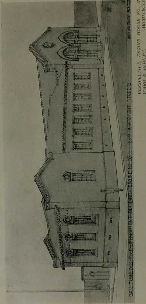An illustration from The Architect & engineer of California and the Pacific Coast, 1905, leaf 65