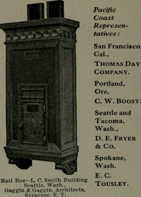 An illustration from The Architect & engineer of California and the Pacific Coast, 1905, leaf 657