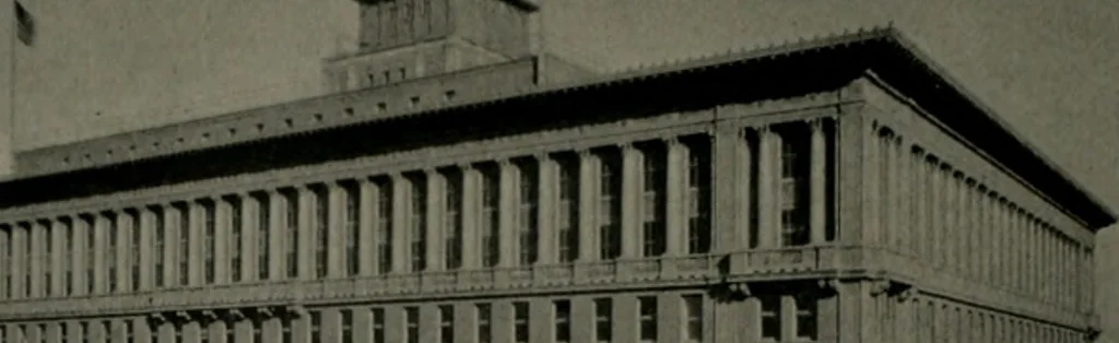 An illustration from The Architect & engineer of California and the Pacific Coast, 1905, leaf 687