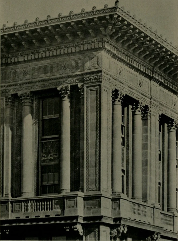 An illustration from The Architect & engineer of California and the Pacific Coast, 1905, leaf 692