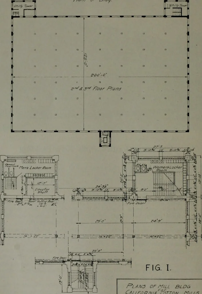 An illustration from The Architect & engineer of California and the Pacific Coast, 1905, leaf 699