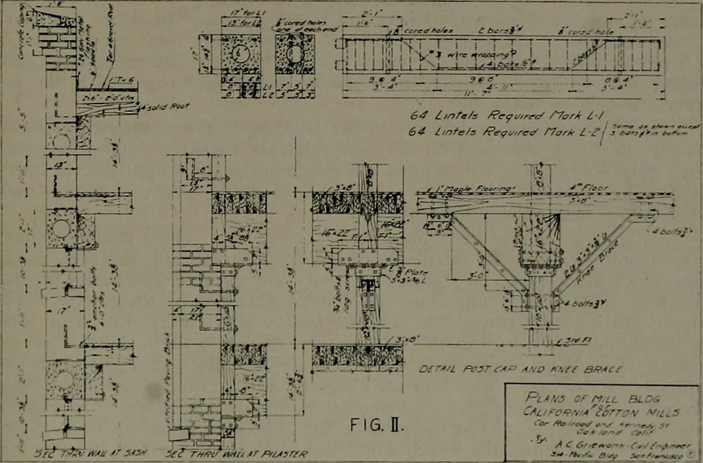An illustration from The Architect & engineer of California and the Pacific Coast, 1905, leaf 700