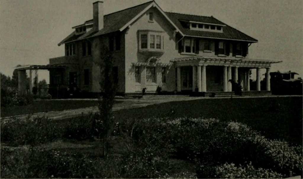 An illustration from The Architect & engineer of California and the Pacific Coast, 1905, leaf 705