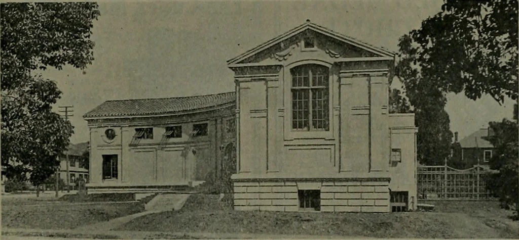 An illustration from The Architect & engineer of California and the Pacific Coast, 1905, leaf 806