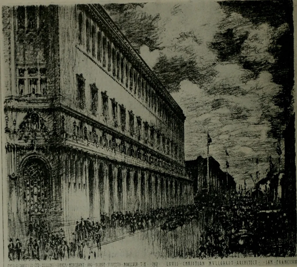 An illustration from The Architect & engineer of California and the Pacific Coast, 1905, leaf 815