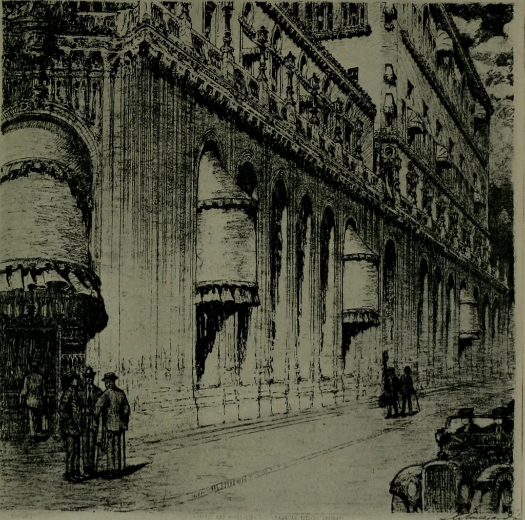An illustration from The Architect & engineer of California and the Pacific Coast, 1905, leaf 828
