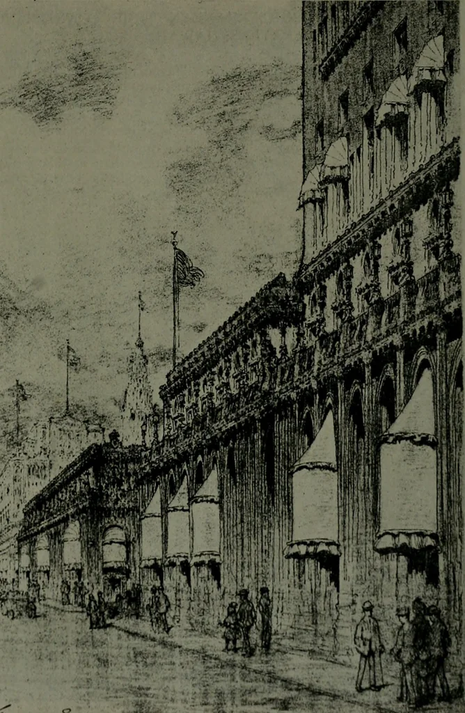 An illustration from The Architect & engineer of California and the Pacific Coast, 1905, leaf 836