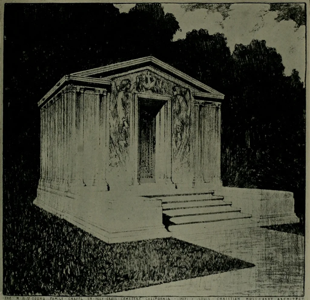 An illustration from The Architect & engineer of California and the Pacific Coast, 1905, leaf 864