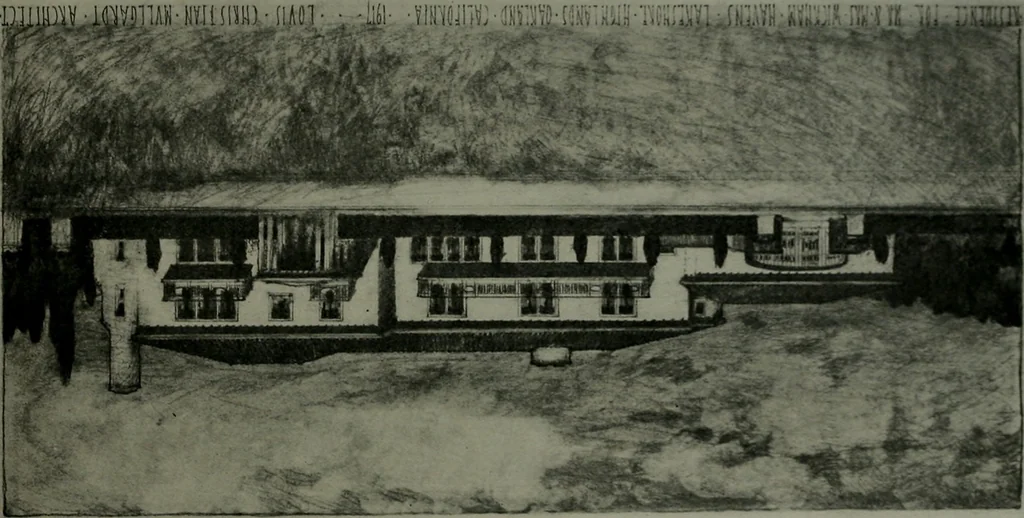 An illustration from The Architect & engineer of California and the Pacific Coast, 1905, leaf 882