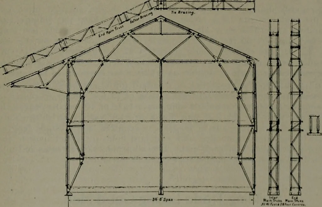 An illustration from The Architect & engineer of California and the Pacific Coast, 1905, leaf 90