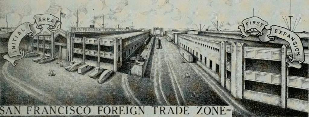 An illustration from Bay region business v.5 (1948), 1905, leaf 108