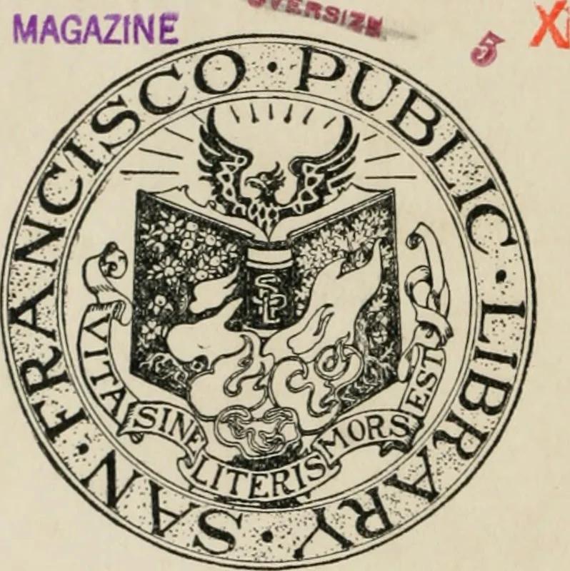 An illustration from The Architect & engineer of California and the Pacific Coast, 1905, leaf 1