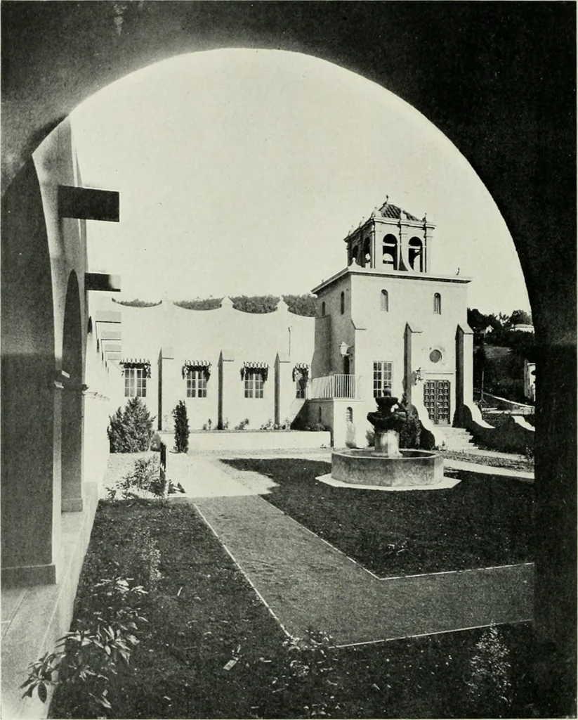 An illustration from The Architect & engineer of California and the Pacific Coast, 1905, leaf 111