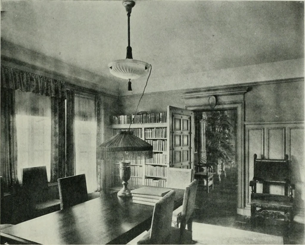 An illustration from The Architect & engineer of California and the Pacific Coast, 1905, leaf 112