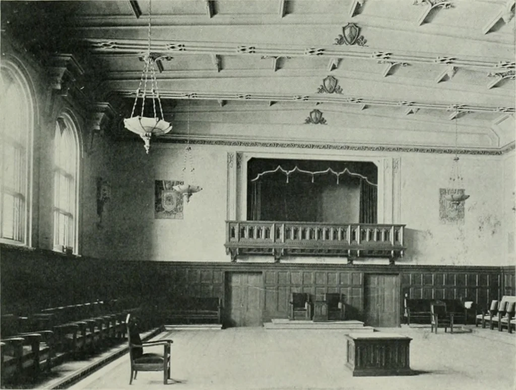 An illustration from The Architect & engineer of California and the Pacific Coast, 1905, leaf 120