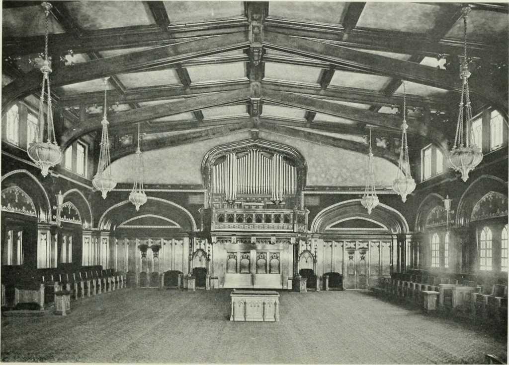 An illustration from The Architect & engineer of California and the Pacific Coast, 1905, leaf 121