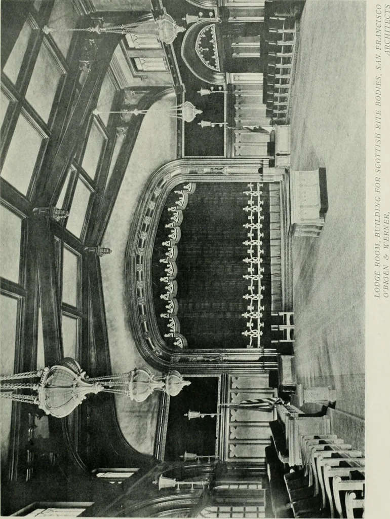 An illustration from The Architect & engineer of California and the Pacific Coast, 1905, leaf 122