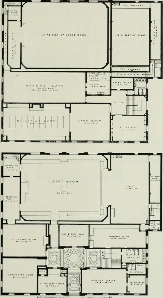 An illustration from The Architect & engineer of California and the Pacific Coast, 1905, leaf 132