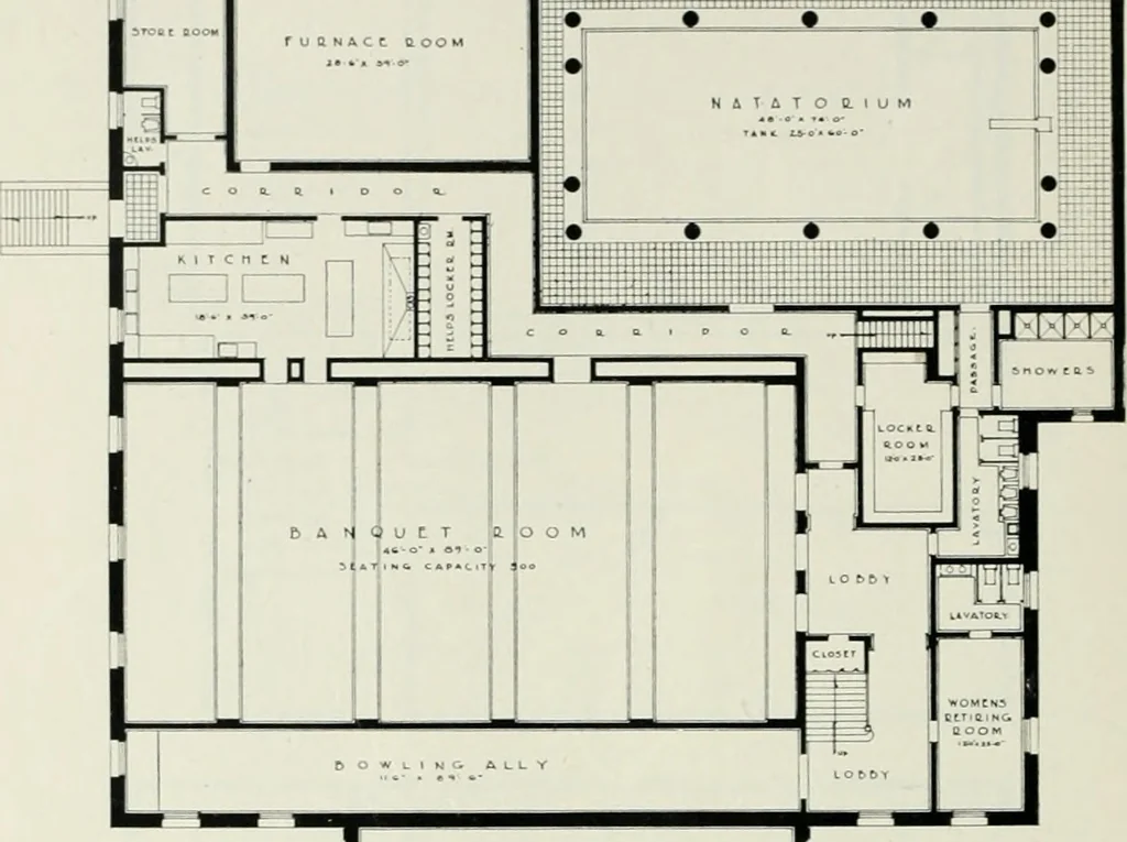 An illustration from The Architect & engineer of California and the Pacific Coast, 1905, leaf 133