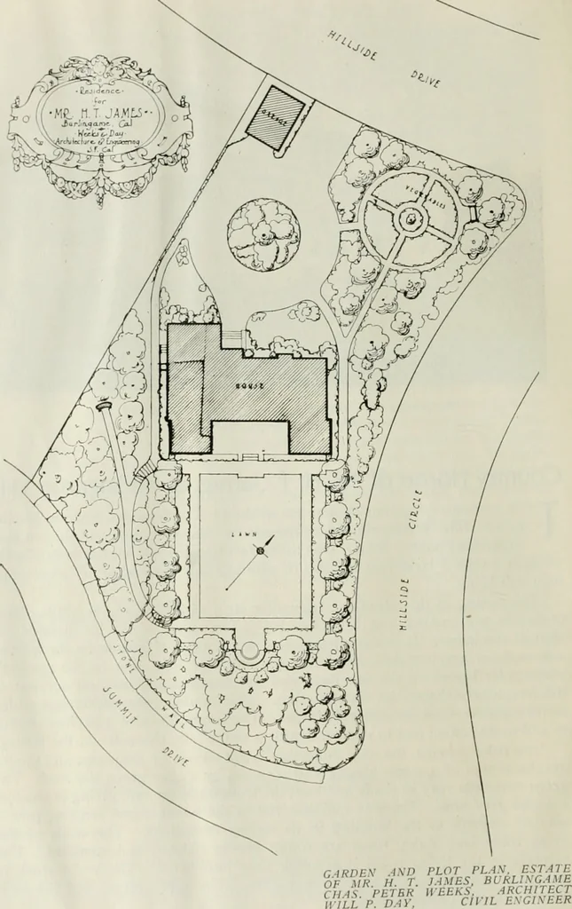An illustration from The Architect & engineer of California and the Pacific Coast, 1905, leaf 15