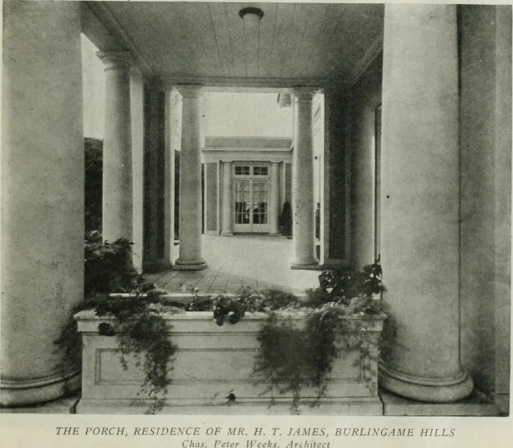 An illustration from The Architect & engineer of California and the Pacific Coast, 1905, leaf 18