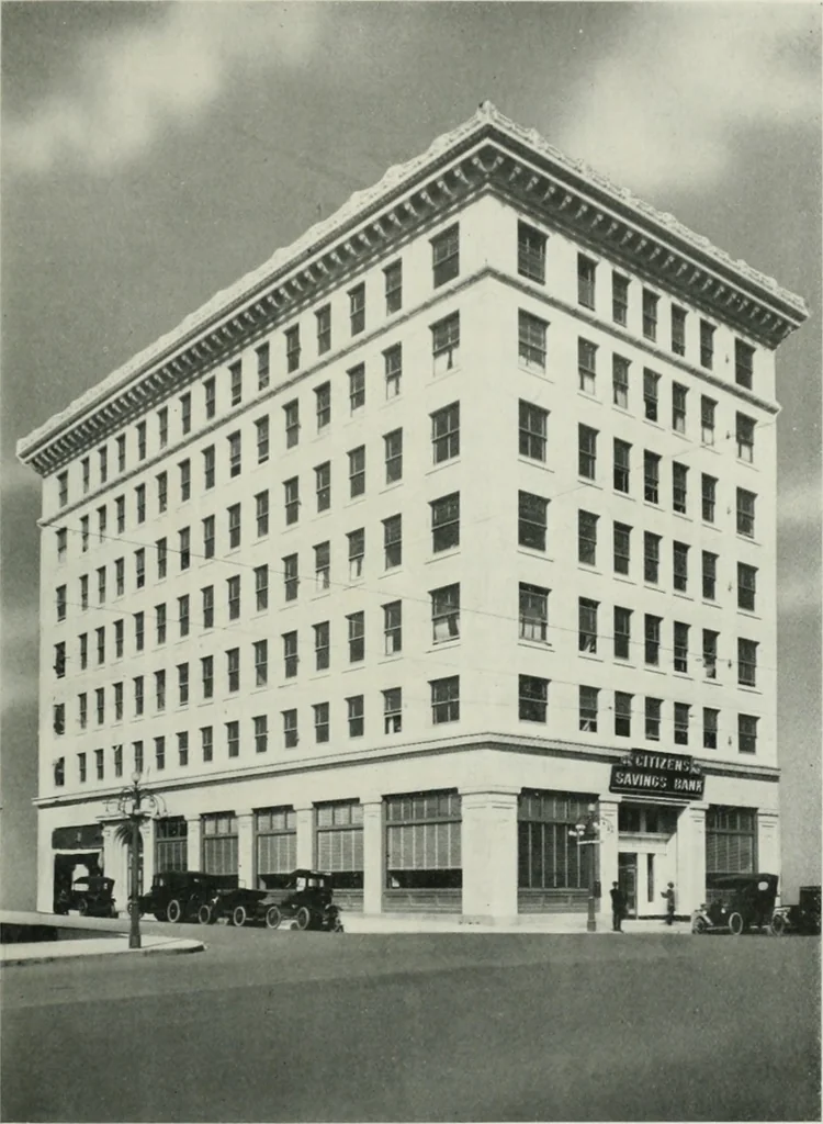 An illustration from The Architect & engineer of California and the Pacific Coast, 1905, leaf 184