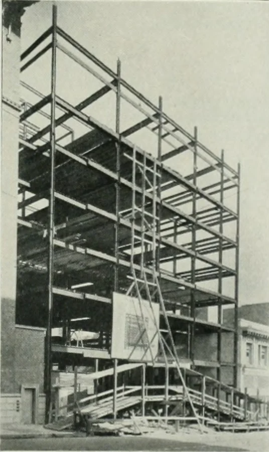 An illustration from The Architect & engineer of California and the Pacific Coast, 1905, leaf 198