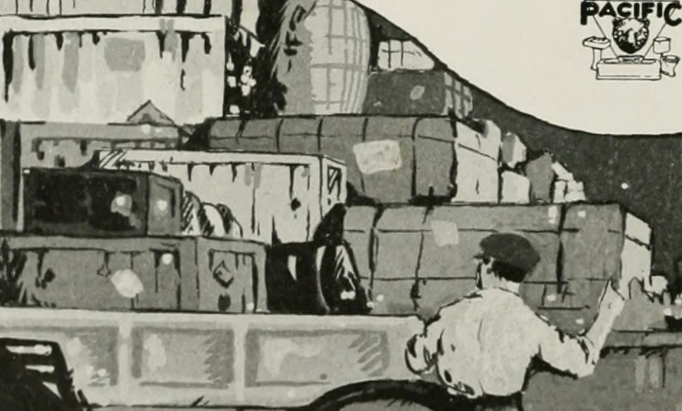 An illustration from The Architect & engineer of California and the Pacific Coast, 1905, leaf 201