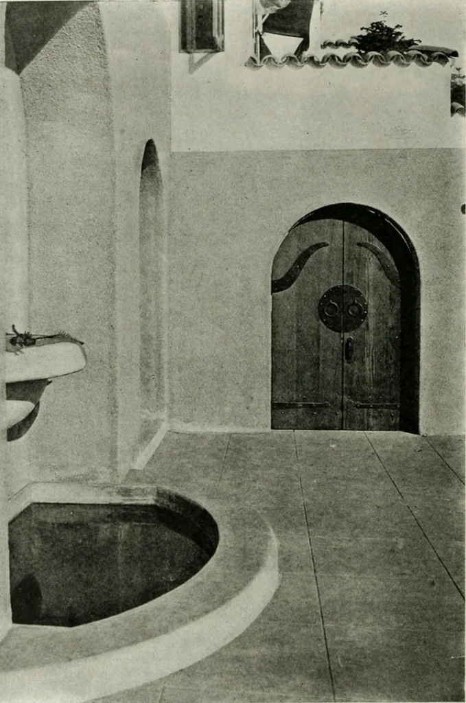 An illustration from The Architect & engineer of California and the Pacific Coast, 1905, leaf 207